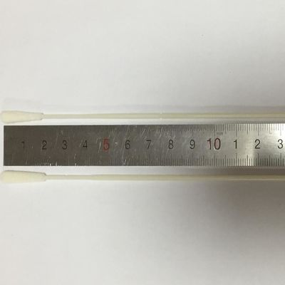 Cotonete de preparação de amostras descartável branco, cotonete da coleção de espécime de 152mm