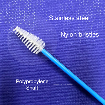 Aprovação estéril endoscópica da escova UKCA da citologia da cerda de nylon